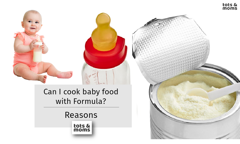 Can I cook baby food with Formula?
